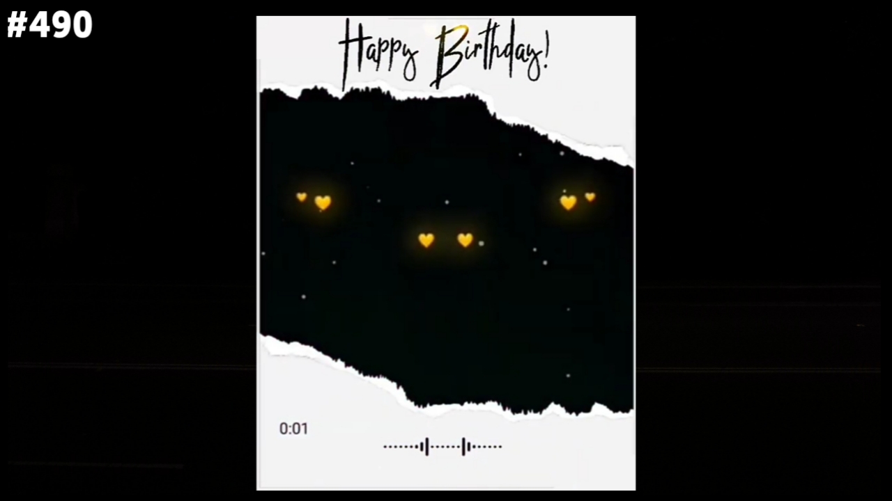Effect Free Download Birthday,happy birthday song status