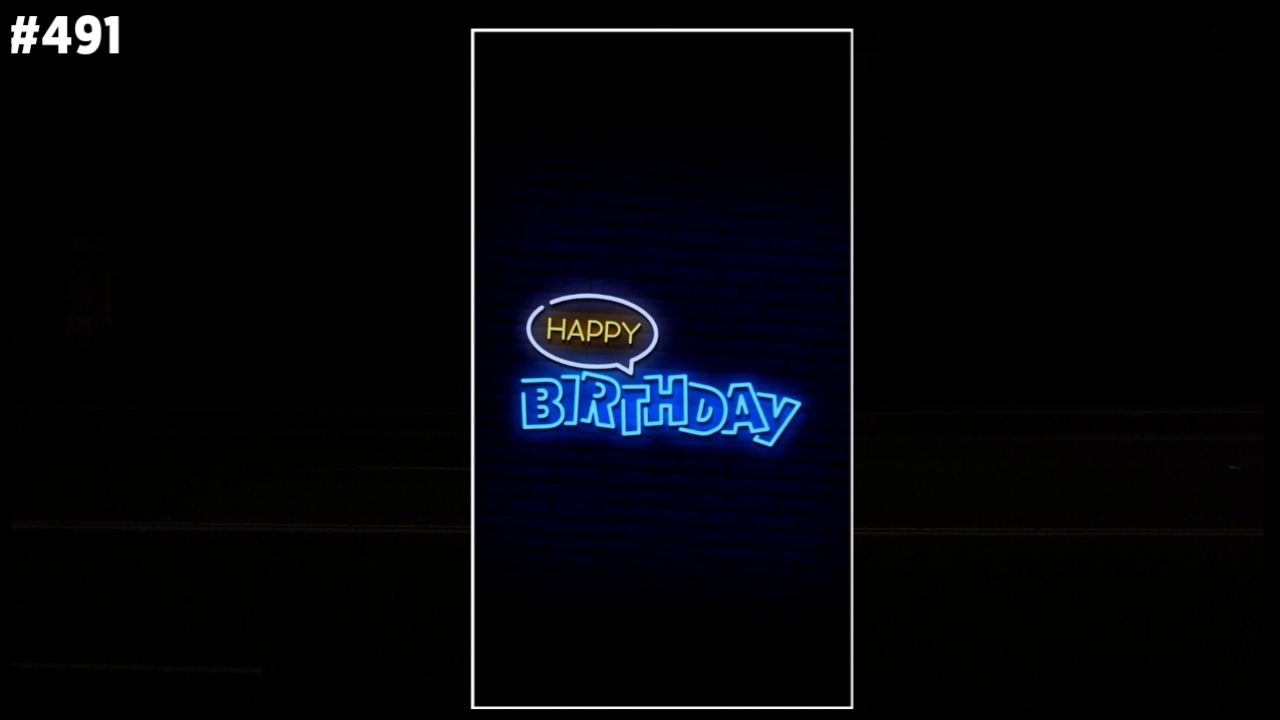 Birthday Black Screen Video,happy birthday status video