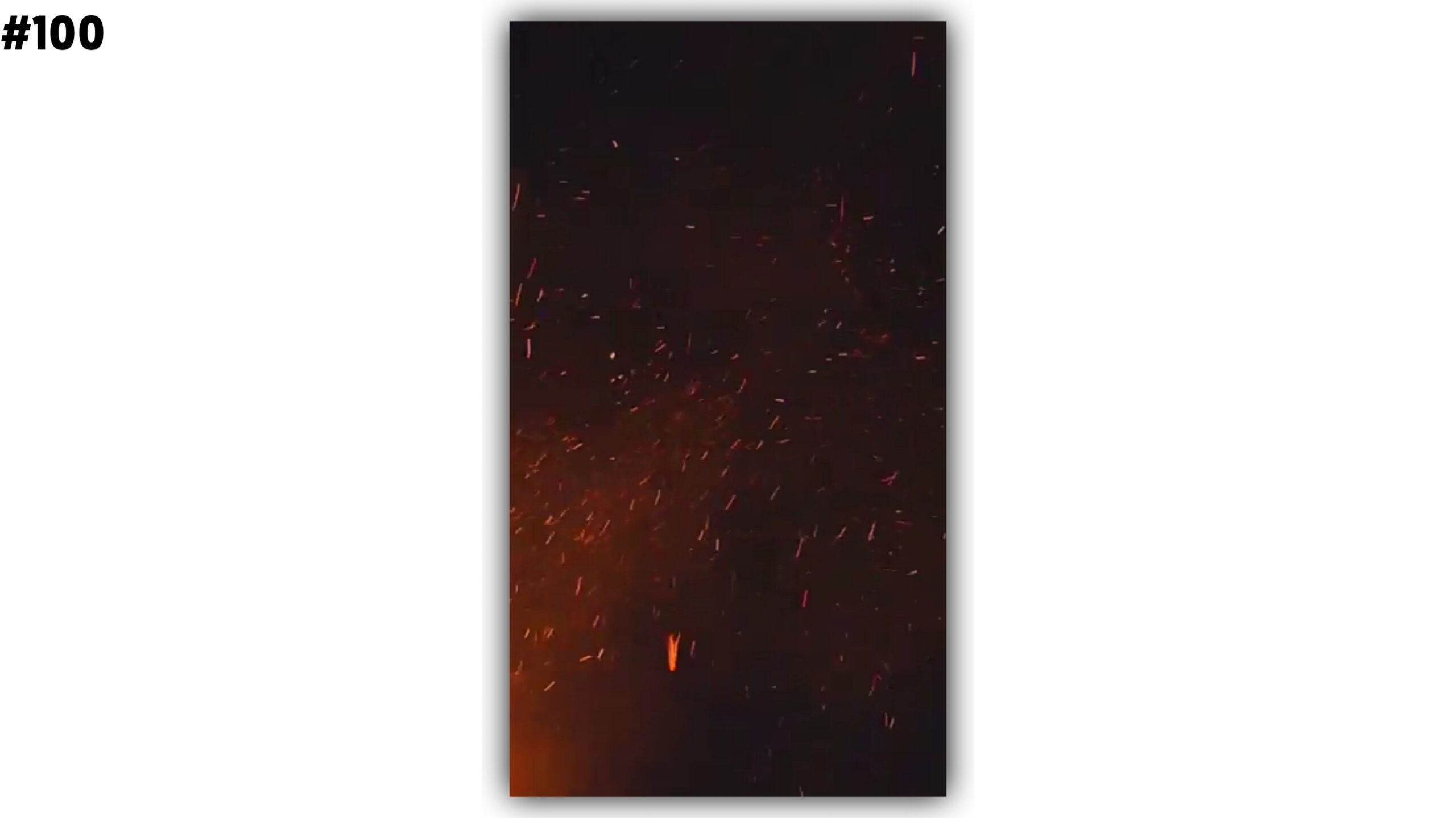 AlightMotion Theme Fire Particles Black Screen Video Template
