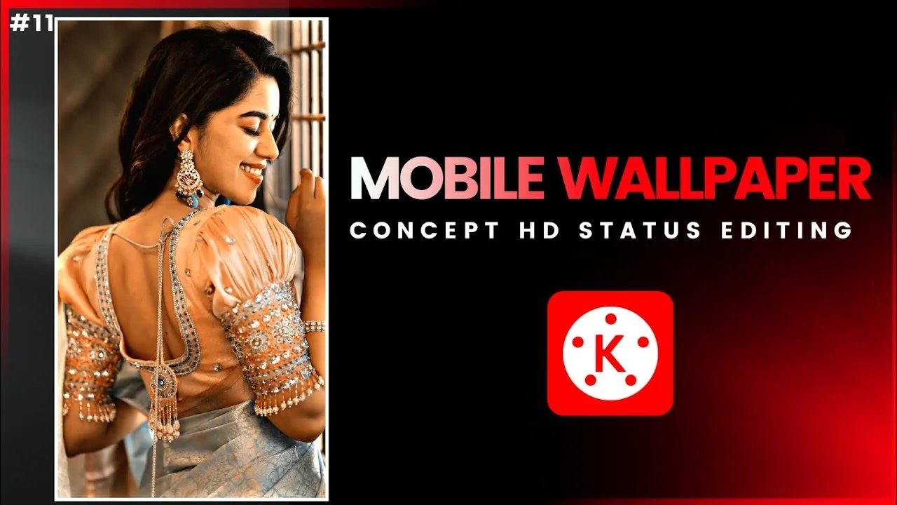 Mobile Wallpaper Status Edit Like Movie Maker Online|Mobile Wallpaper Full-Screen HD Creative Whatsapp Status Video Editing Using Kinemaster