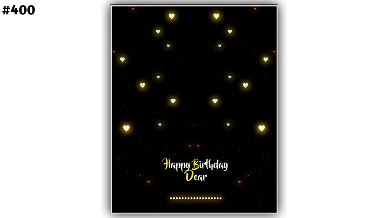 Happy Birthday Background Video Download For AlightMotion 2022